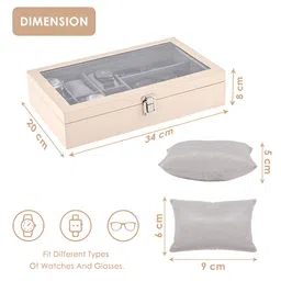 RUBOXA Cream-Coloured Multi-Utility Organisers image 5