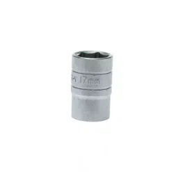 Teng Tools 1/2 inch Drive 17 mm Standard Socket, 6 Point, 38 mm Overall Length, M1205176-C-picture-14