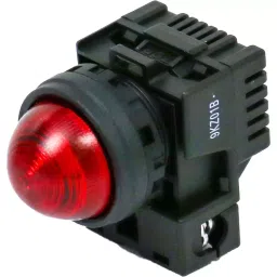 IDEC Indicator Light with 22 mm Mounting Hole Dia for Automation Purpose, HW1P-2JCM2R-picture-10