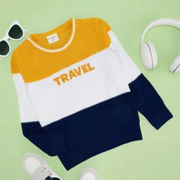 Pantaloons Junior Boys Typography Pullover-image-51