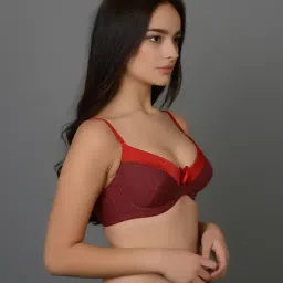 Da Intimo Black Wired Padded Everyday Bra-picture-27