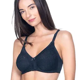 Amante Black Non Wired Non Padded Full Coverage Bra-22