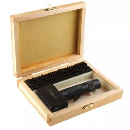 RS PRO 3.2mm x 113 Piece Engraving Punch Set, (Blanks (x12), Holder, Individual Punches (x100)) Model No 251716-23
