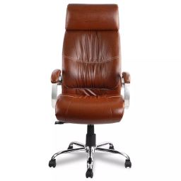 Mango Blossom Jerome High Back Office Chair (Brown)-image-93