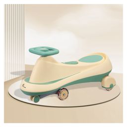 R for Rabbit Iya Iya Drift Swing Car With Light & Music - Peach Green-picture-22