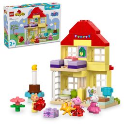 LEGO Duplo Peppa Pig Birthday House Playset  59 Pieces Multicolor - 10433-11