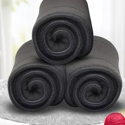 Sparkle Joy Reusable Diaper Insert Pack of 3 - Black-18