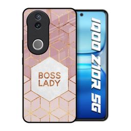 QRIOH Geometric Printed IQOO Z10R 5G Silicone Back Case-picture-5