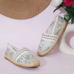 THE WHITE POLE Women Embellished Loafers-26