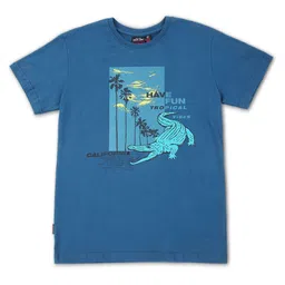 Gini and Jony Boys Printed Tropical T-shirt-image-35