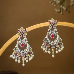 NAMAN ARTS Contemporary Chandbalis Earrings-4