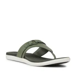 Bata Women's Green Thong Sandals-image-86
