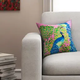 SEJ by Nisha Gupta Multicolor Cushion Covers - Set of 1-1
