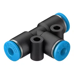 FESTO A2F153130 Push- in T-Connector QST-8 image 1