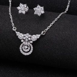 Clara Aria 92.5 Sterling Silver Pendant Set-image-21