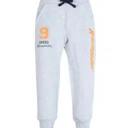 Plum Tree Kids Grey Printed Joggers-image-57