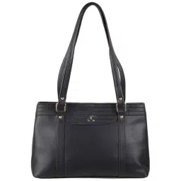 Mochi Black Solid Medium Handbag-picture-5