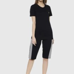 Vimal Jonney Black Regular Fit Pajama Set-image-79