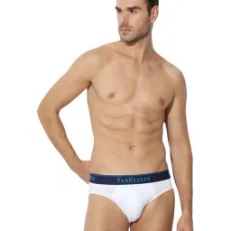 Van Heusen White Cotton Briefs-picture-35