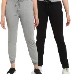 Vimal Jonney Multicolor Regular Fit Trackpants (Pack of 2)-92