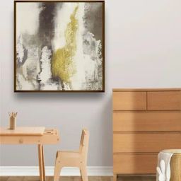 The Art House Abstract Multicolor Canvas Painting-image-72
