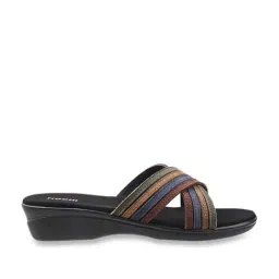 Mochi Women's Multicolor Cross Strap Wedges-picture-45