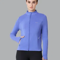 Van Heusen Blue Mock Collar Jacket-picture-7
