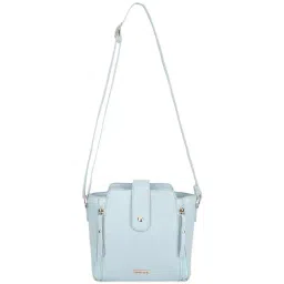 Fastrack Blue Solid Medium Sling Handbag-image-69