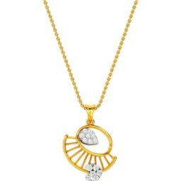 Kisna Diamond & Gold Jewellery 18k Lora Pendant-picture-2
