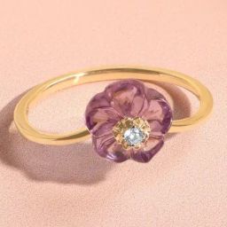 Mia by Tanishq 14k (585) Yellow Gold Ring for Women-image-47