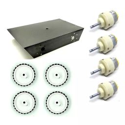 Invento 4 Wheel Car Kit Metal Chassis 260x130x45mm-picture-18