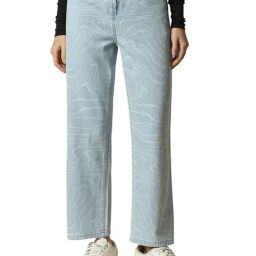 Allen Solly Blue Regular fit Solid Jeans-image-5