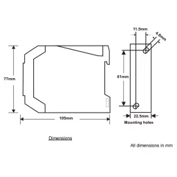 Shavison Phase Sequence Relay SPDT (1 C/O) 20 VA Max., PSR-415V image 2