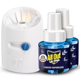 All Out Ultra Mosquito Repellant Machine with 2 Refills 45 ml Each Combo Kit image 2