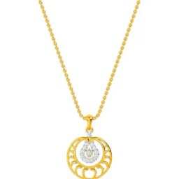 Kisna Diamond & Gold Jewellery 18k Linzi Pendant-picture-23