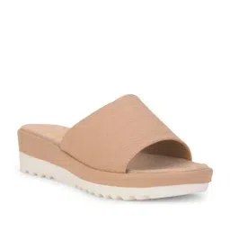 Bata Women's Beige Casual Wedges-picture-46