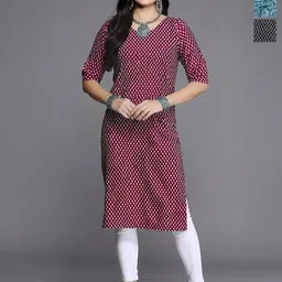 Anouk Rustic Women Pack of 3 Ethnic Motifs Printed Kurta-image-89