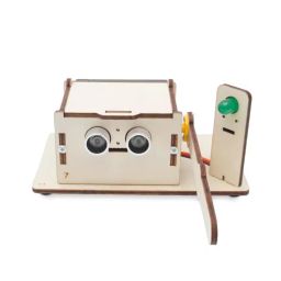 DIY Automatic Gate STEM Kit Intelligent Sensor Gate DIY Puzzle Pack STEM Toy Science Education Set With Robotic Educational Kids Learning Wooden Toy - RS6353DIY Automatic Gate STEM Kit Intelligent Sensor Gate DIY Puzzle Pack STEM Toy Science Education Set With Robotic Educational Kids Learning Wooden Toy - RS6353 image 3