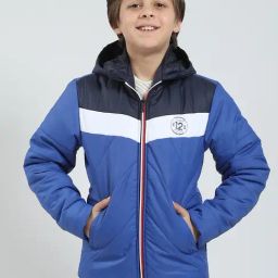 Monte Carlo Boys Blue Printed Jacket-image-10