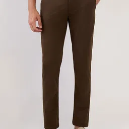 ColorPlus Men Slim Fit Mid-Rise Trousers-picture-24