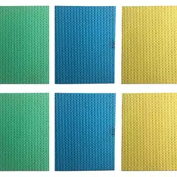 Brite Guard Cellulose Cleaning Sponge Mop (20 x 16 x 0.5 cm, Multicolour) - Pack of 6 Pieces-image-33