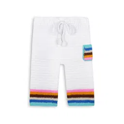 deva creation Kids Self Design Pure Wool Sweatshirt With Joggers image 2