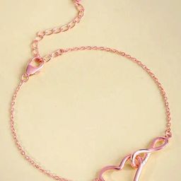 GIVA 925 Sterling Silver Rose Gold Bracelet for Women-picture-38