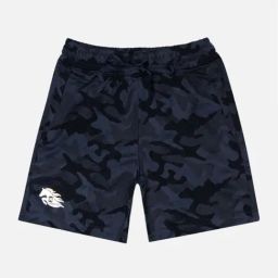 Bodycare Kids Navy Cotton Printed Shorts-image-1