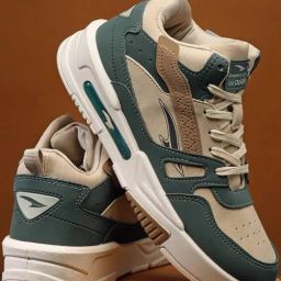 Asian Men's Beige Ankle High Sneakers-image-74
