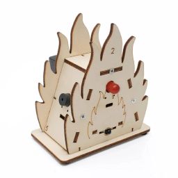 DIY Flame Sensor STEM Kit Flame Sensor DIY Puzzle Pack STEM KitScience Education Set With Robotic Project - RS6355DIY Flame Sensor STEM Kit Flame Sensor DIY Puzzle Pack STEM KitScience Education Set With Robotic Project - RS6355-24