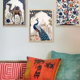 Traditional Wall Art With Frame Home Decor Wall Painting For Living Room Office Bedroom-image-57