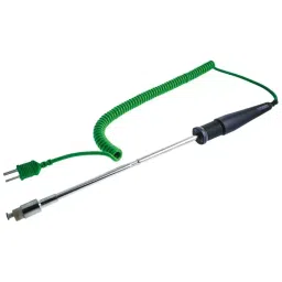 RS PRO K Surface Temperature Probe, 210mm Length, 12mm Diameter, +1100 °C Max, With SYS Calibration Model No 9119885-20