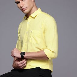 Allen Solly Modern Slim Fit Pure Cotton Casual Shirt-picture-20