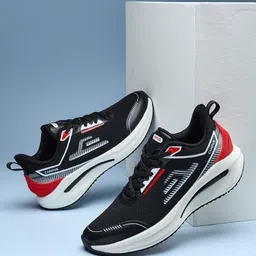 Campus Again Men Mesh Running Lace-Ups Non-Marking Shoes-25